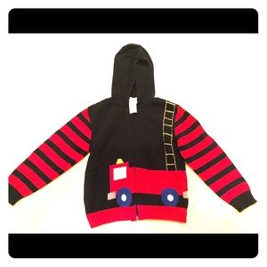 Toddler Boys Fire Truck Jacket